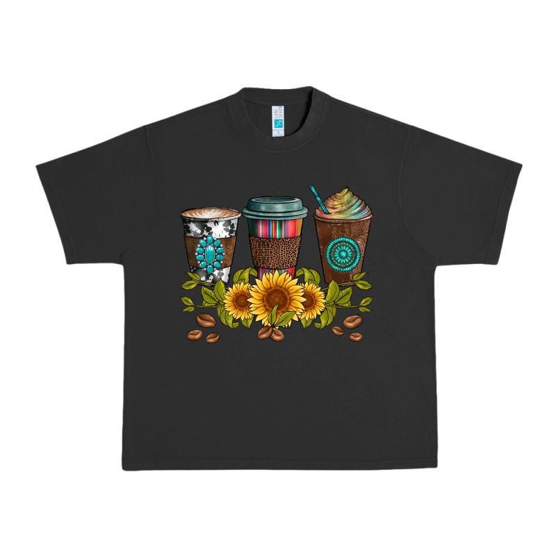 Coffee Group And Sunflowers Urban Heavy Tee by Artiststas | Teevron
