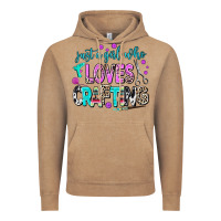 Vintage Coffee just a girl who loves crafting Vintage Hoodie - AdoDesignShop