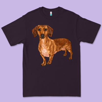 Dachshund Premium Tee Designed By Ranaportraitstore