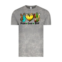 Cloud Rock peace love beer Vintage Tee - AdoDesignShop