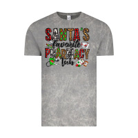 Cloud Rock santa's favorite pharmacy tech Vintage Tee - Jasminsmagicworld