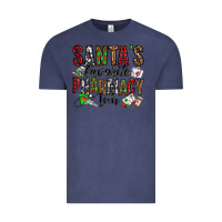 Vintage Denim santa's favorite pharmacy tech Vintage Tee - Jasminsmagicworld