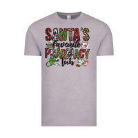Vintage Zinc santa's favorite pharmacy tech Vintage Tee - Jasminsmagicworld