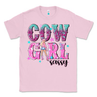 Bubblegum Pink cowgirl sassy with pink cowgirl Classic Tee - NancyCooperArtShop