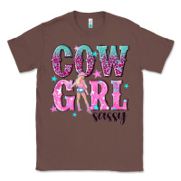 Chestnut cowgirl sassy with pink cowgirl Classic Tee - NancyCooperArtShop