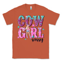 Copper cowgirl sassy with pink cowgirl Classic Tee - NancyCooperArtShop