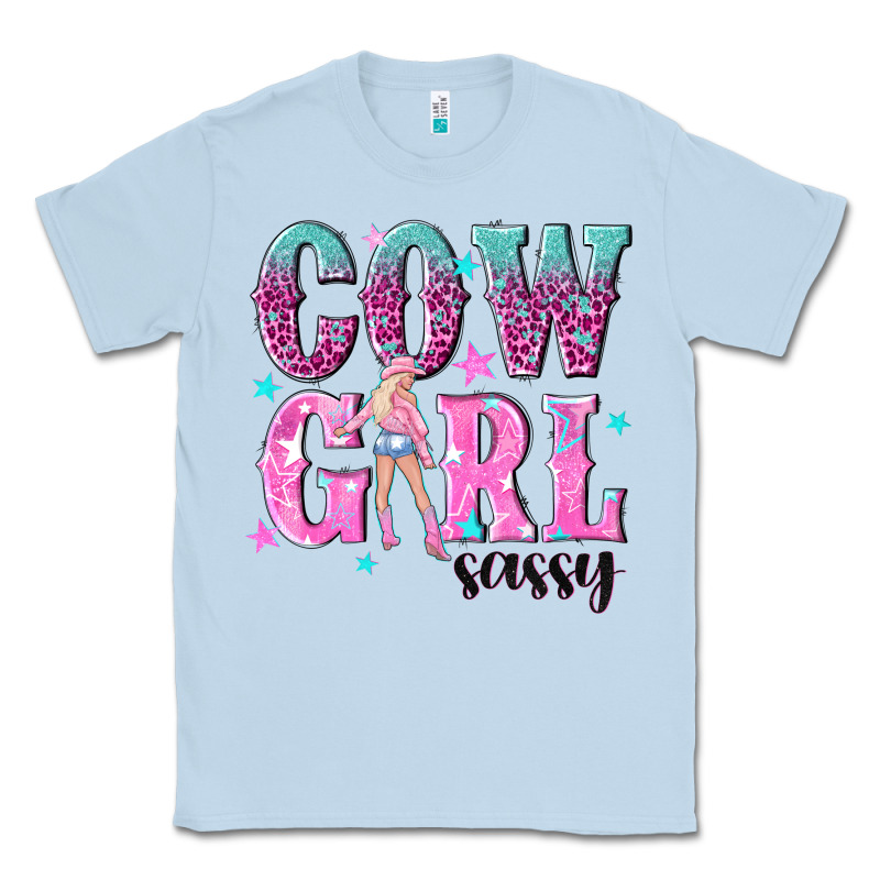 Cowgirl Sassy With Pink Cowgirl Classic Tee by NancyCooperArtShop | Teevron