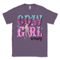 Lavender cowgirl sassy with pink cowgirl Classic Tee - NancyCooperArtShop