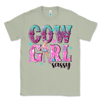 Matcha cowgirl sassy with pink cowgirl Classic Tee - NancyCooperArtShop