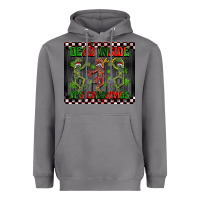 Storm dead inside but it's Christmas dancing skeletons Heavyweight Hoodie - BarkalooDesign