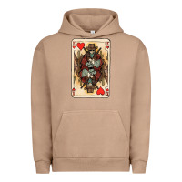 Pigment Burro King Of Hearts Cowboy Urban Hoodie - HowdyJamesFarm