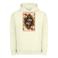 Pigment Pistachio King Of Hearts Cowboy Urban Hoodie - HowdyJamesFarm