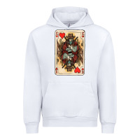 White King Of Hearts Cowboy Urban Hoodie - HowdyJamesFarm