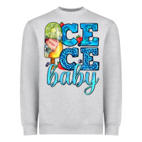 Ice Ice Baby With Popsicle Heavyweight Sweatshirt | Teevron