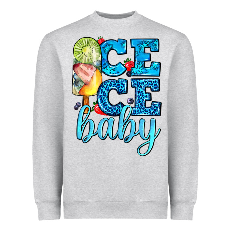 Ice Ice Baby With Popsicle Heavyweight Sweatshirt by AdoDesignShop | Teevron