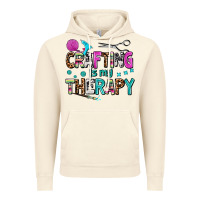 Vintage Artic crafting is my therapy Vintage Hoodie - AdoDesignShop