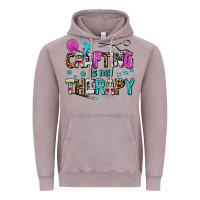 Vintage Zinc crafting is my therapy Vintage Hoodie - AdoDesignShop