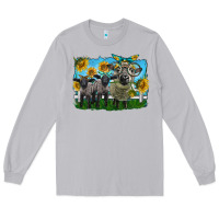 Moon Dust cute hempshire sheep family Long Sleeve Tee - LillyAllenDesigns