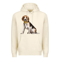 Tofu beagle with overflow Premium Hoodie - texasbilliewilder