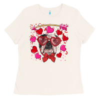 Bone Valentine's day  english bulldog Ladies Tee - RanaPortraitStore