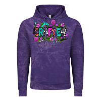 Cloud Purple crafter Vintage Hoodie - AdoDesignShop
