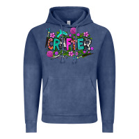 Vintage Denim crafter Vintage Hoodie - AdoDesignShop