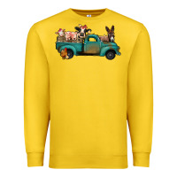Lemon farm animals truck Premium Sweatshirt - Jasminsmagicworld