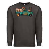 Smoke farm animals truck Premium Sweatshirt - Jasminsmagicworld