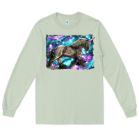 Matcha black unicorn Long Sleeve Tee - LillyAllenDesigns