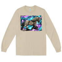 Mushroom black unicorn Long Sleeve Tee - LillyAllenDesigns