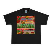 Black latino seamless pattern Urban Heavy Tee - BundleAndBundleShop
