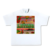 White latino seamless pattern Urban Heavy Tee - BundleAndBundleShop