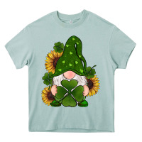 Arona st patricks day shamrock gnomes  sunflowers Heavy Core Tee - RanaPortraitStore