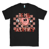 Black Be My Valentines Classic Tee - CowhideDigitalArt