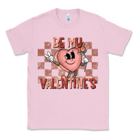 Bubblegum Pink Be My Valentines Classic Tee - CowhideDigitalArt