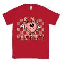 Red Be My Valentines Classic Tee - CowhideDigitalArt