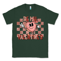 Sports Green Be My Valentines Classic Tee - CowhideDigitalArt