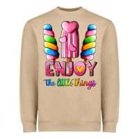 Mushroom enjoy the little things Heavyweight Sweatshirt - AdoDesignShop