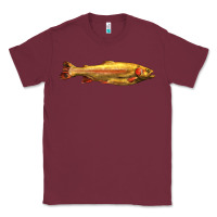 Burgundy golden trout west virginia Classic Tee - LillyAllenDesigns