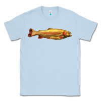 Dusty Blue golden trout west virginia Classic Tee - LillyAllenDesigns