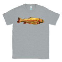 Heather Grey golden trout west virginia Classic Tee - LillyAllenDesigns