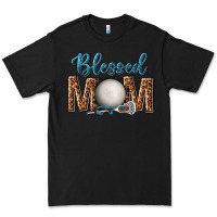 Black western blessed mom with lacrosse Premium Tee - texasbilliewilder
