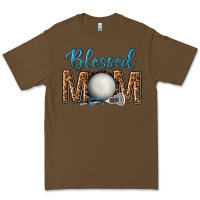 Cacao western blessed mom with lacrosse Premium Tee - texasbilliewilder