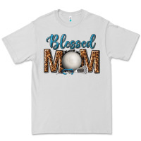 Dove Grey western blessed mom with lacrosse Premium Tee - texasbilliewilder