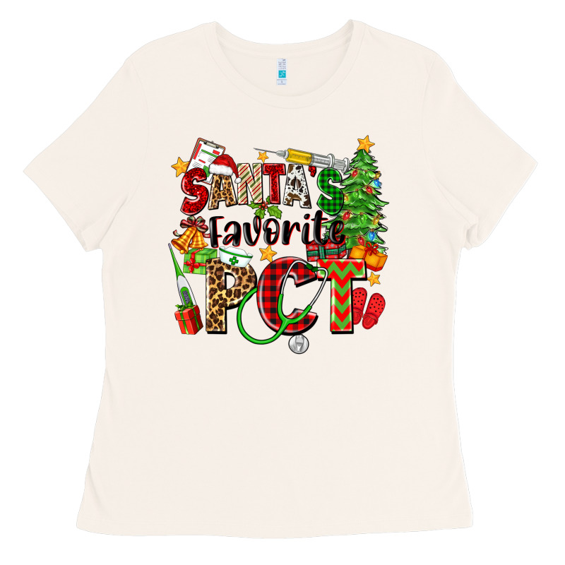 Santa's Favorite Pct Ladies Tee by Zillion Design Studio | Teevron
