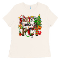 Bone santa's favorite pct Ladies Tee - Zillion Design Studio