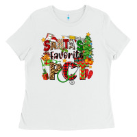 White santa's favorite pct Ladies Tee - Zillion Design Studio