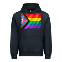 Navy Pride flag background Urban Hoodie - CowGirlArtShop