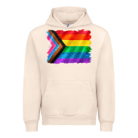 Sandshell Pride flag background Urban Hoodie - CowGirlArtShop