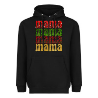 Black Christmas mama Heavyweight Hoodie - BarkalooDesign